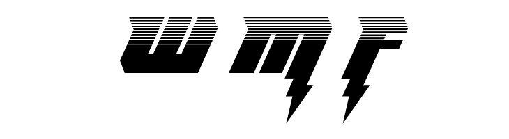 Thunder Titan Halftone  Free Fonts Download