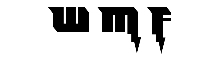 Thunder Titan Straight  Free Fonts Download