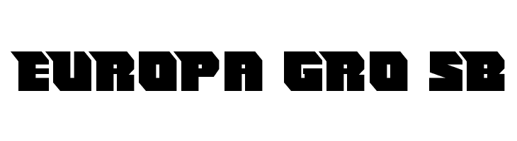 Thunder Titan Straight  Free Fonts Download