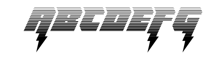 Thunder Titan Gradient  Free Fonts Download