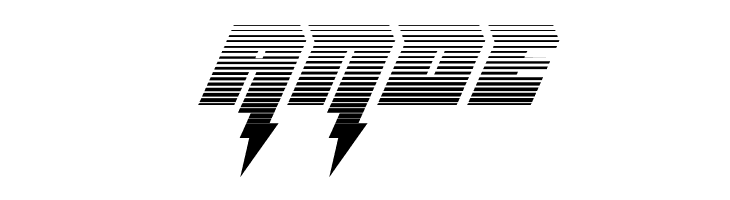 Thunder Titan Gradient  Free Fonts Download