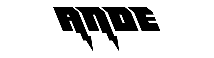 Thunder Titan Leftalic  Free Fonts Download