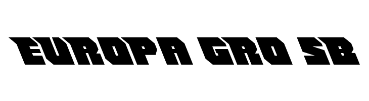 Thunder Titan Leftalic  Free Fonts Download