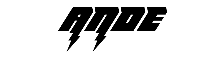 Thunder Titan Italic  Free Fonts Download