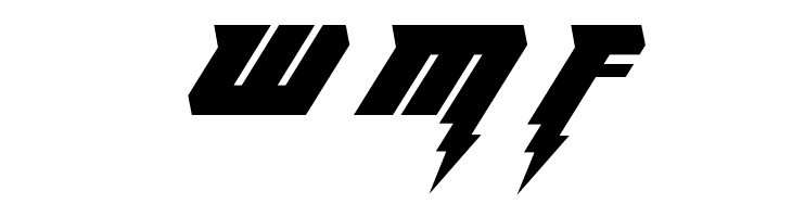 Thunder Titan Italic  Free Fonts Download