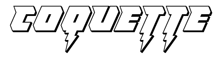 Thunder Titan 3D  Free Fonts Download