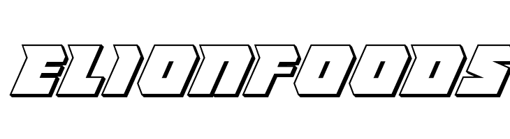 Thunder Titan 3D  Free Fonts Download