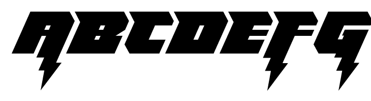 Thunder Titan Expanded  Free Fonts Download