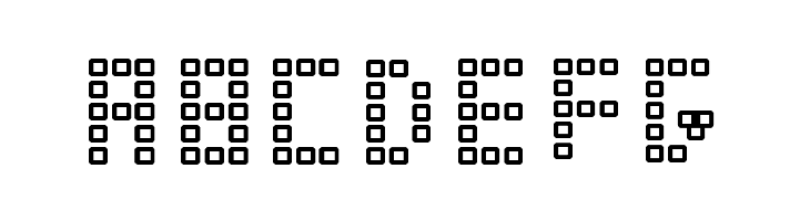 Pixel-Chunker  Free Fonts Download