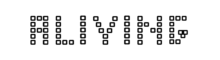 Pixel-Chunker  Free Fonts Download