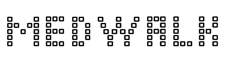 Pixel-Chunker  Free Fonts Download