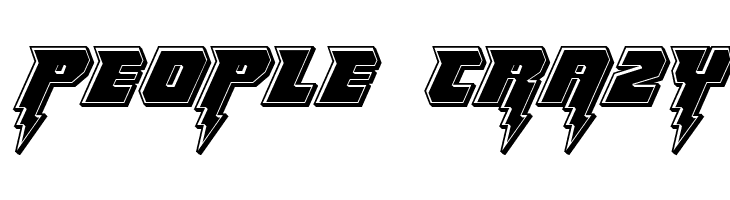 Thunder Titan Bevel  Free Fonts Download