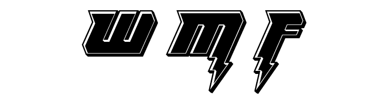 Thunder Titan Bevel  Free Fonts Download