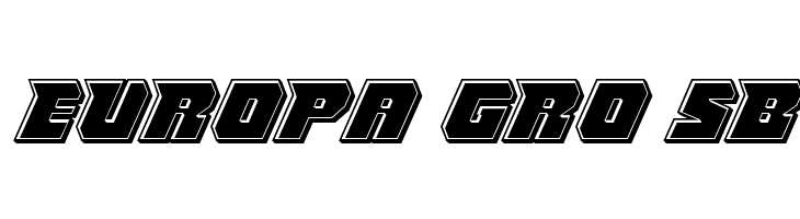 Thunder Titan Bevel  Free Fonts Download
