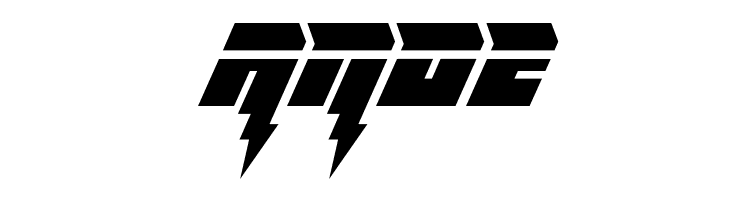 Thunder Titan Laser  Free Fonts Download