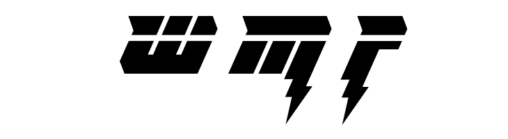 Thunder Titan Laser  Free Fonts Download