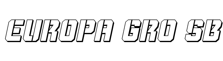 Thunder Trooper 3D Italic  Free Fonts Download