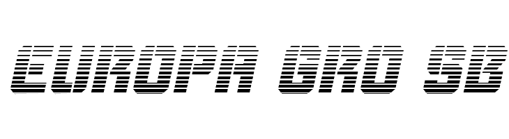 Thunder Trooper Gradient Italic  Free Fonts Download