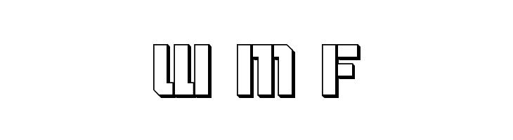 Thunder Trooper 3D  Free Fonts Download