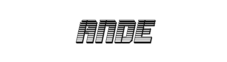 Thunder Trooper Chrome Italic  Free Fonts Download