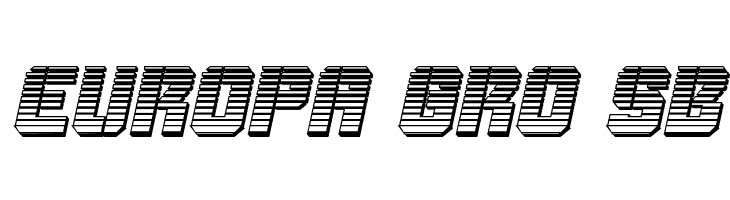 Thunder Trooper Chrome Italic  Free Fonts Download
