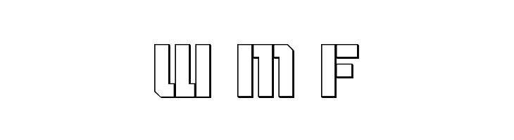 Thunder Trooper Outline  Free Fonts Download