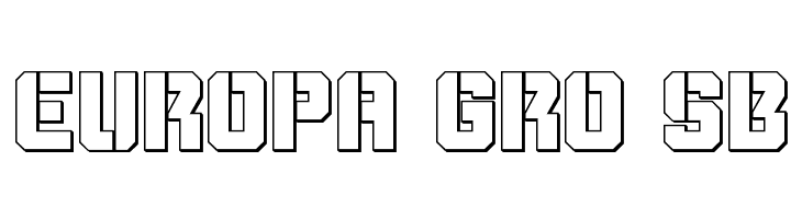 Thunder Trooper Outline  Free Fonts Download