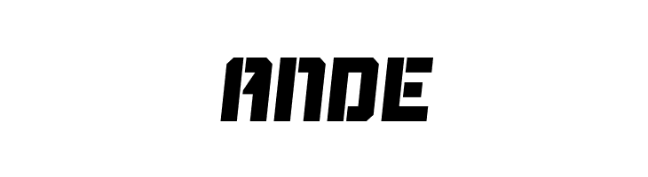 Thunder Trooper Semi-Italic  Free Fonts Download