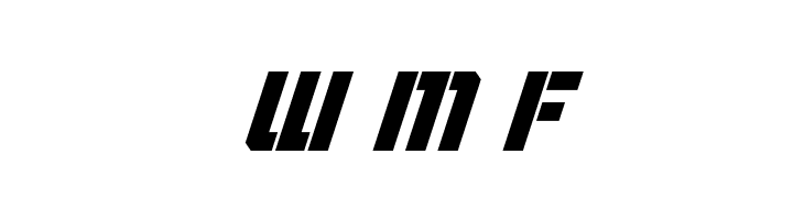 Thunder Trooper Super-Italic  Free Fonts Download