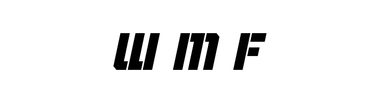 Thunder Trooper Italic  Free Fonts Download