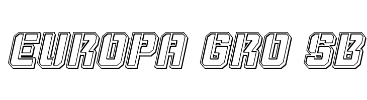 Thunder Trooper Engraved Italic  Free Fonts Download