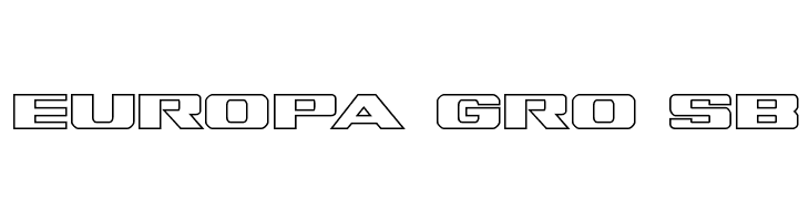 Tigershark Outline  Free Fonts Download