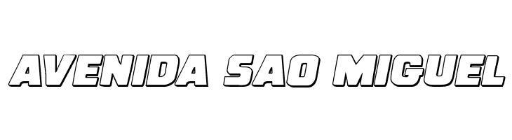 Uglier Things 3D Italic  Free Fonts Download