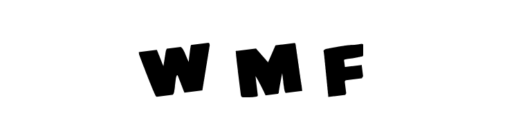 Uglier Things Rotated  Free Fonts Download