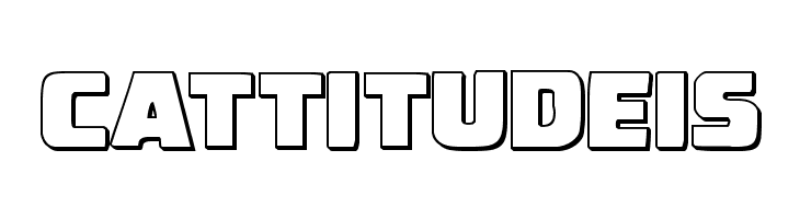 Uglier Things 3D  Free Fonts Download