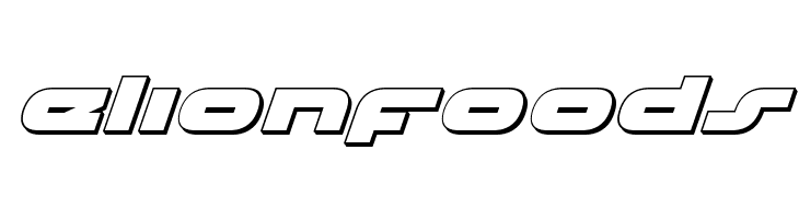 uni-sol 3D Italic  Free Fonts Download