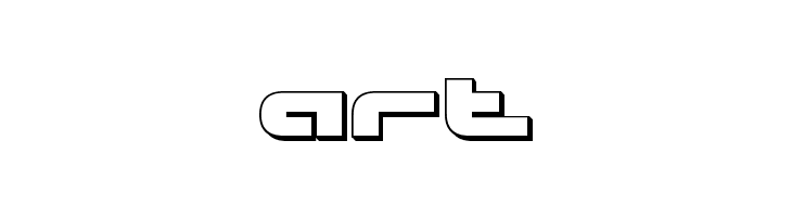 uni-sol 3D  Free Fonts Download