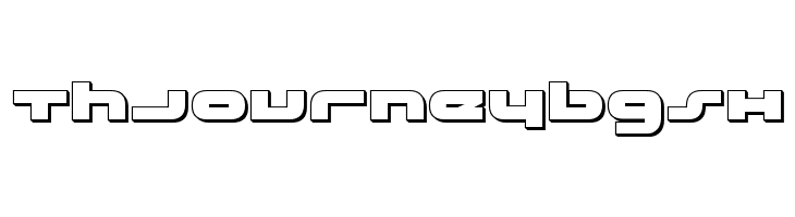 uni-sol 3D  Free Fonts Download
