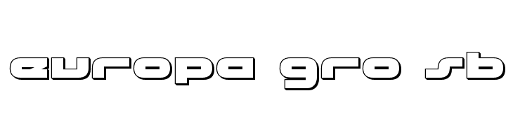 uni-sol 3D  Free Fonts Download