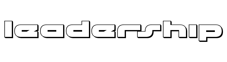 uni-sol 3D  Free Fonts Download