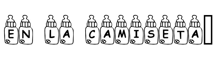 Summers Baby Bottles  Free Fonts Download