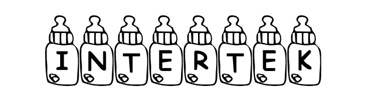 Summers Baby Bottles  Free Fonts Download