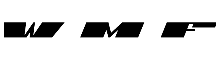 U.S.A. Expanded Italic  Free Fonts Download