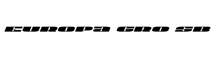 U.S.A. Expanded Italic  Free Fonts Download
