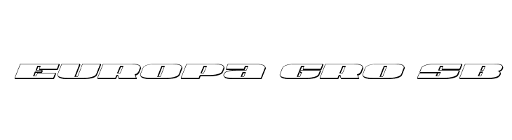 U.S.A. 3D Italic  Free Fonts Download