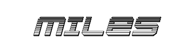 U.S.S. Dallas Chrome Italic  Free Fonts Download