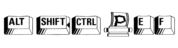 Carr Keys  Free Fonts Download