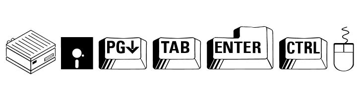 Carr Keys  Free Fonts Download