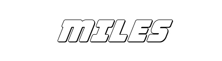 Victory Comics Outline Italic  Free Fonts Download