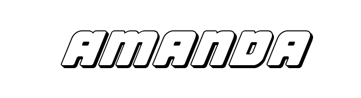 Victory Comics 3D Italic  Free Fonts Download